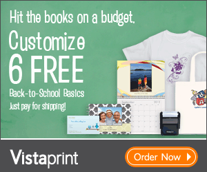 Free from Vistaprint