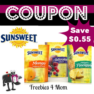 Coupon $0.55 off any Sunsweet Product