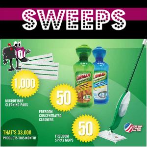 Sweeps Libman April Giveaway (1,100 Daily Winners)
