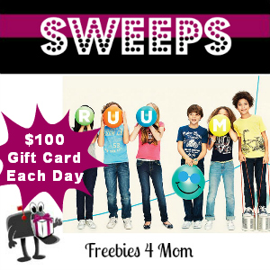 Sweeps Grand RUUM Event ($100 Gift Card Each Day)