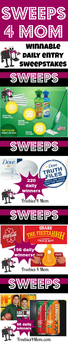 Sweeps 4 Mom: Have Fun Playing