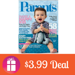 Deal $3.99 for Parents Magazine