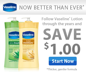 Save $1.00 on Vaseline Spray & Go