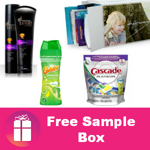 Freebie P&G Sample Box