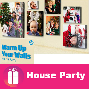 Free House Party: HP Warm Up Your Walls