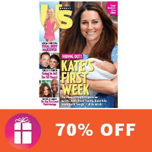 Deal 70% off Us Weekly