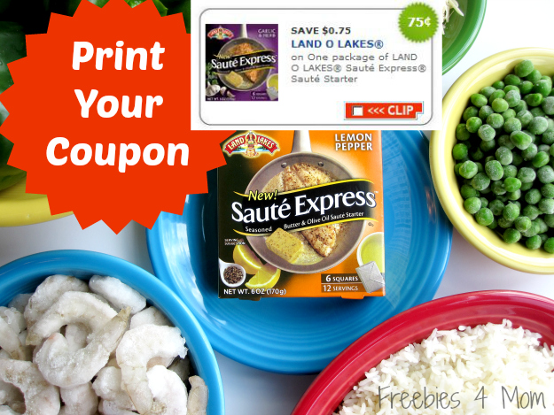 Land O'Lakes Sauté Express® Sauté Starter Coupon #SauteExpress #cbias #shop