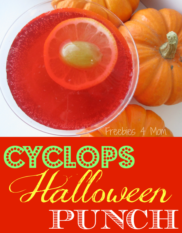 Cyclops Halloween Punch Recipe #SpookyCelebration #cbias #shop