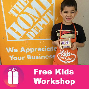Free Home Depot Kids Workshop Feb. 1