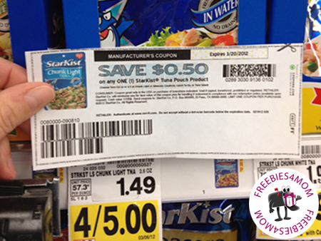 *Expired* Coupon $0.50 off StarKist Tuna - Freebies 4 Mom