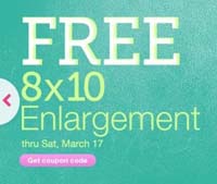 Free 8x10 Photo Walgreens