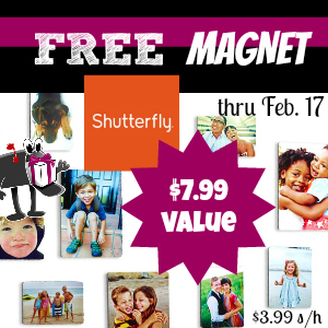 Shutterfly Free Magnet