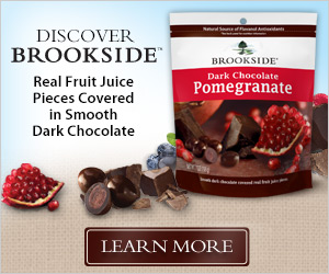 Save $2.50 on Brookside Chocolate