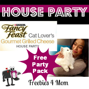 Free House Party: Fancy Feast Cat Lover's Gourmet Grilled Cheese
