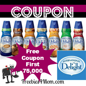 Free International Delight Coupon *First 75,000*