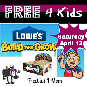 Free The Croods: Planter at Lowes April 13