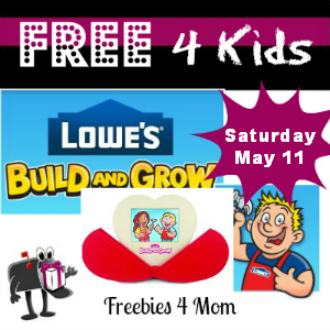 Free Sweetheart Frame at Lowe's May 11