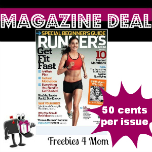 Deal $5.99 for Runner's World Magazine