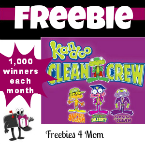 Free Pampers Kandoo Clean Crew Kit *1,000 Each Month*