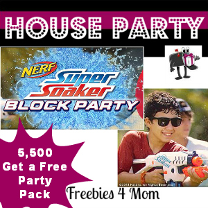Free House Party: Nerf Super Soaker Block Party