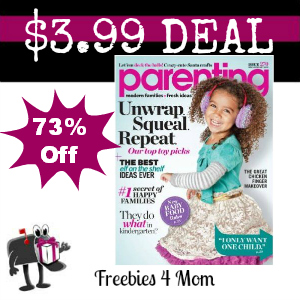 Deal $3.99 for Parenting Magazine