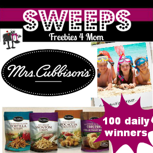 Sweeps Mrs. Cubbison's Family Vacation Giveaway (100 Daily Winners)
