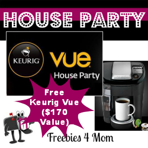 Free House Party: Keurig Vue ($170 value)