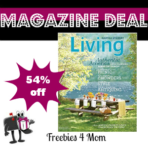 Deal $14.99 for Martha Stewart Living Magazine