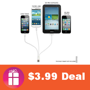 Deal $3.99 4-in-1 USB Cable (was $49.99)