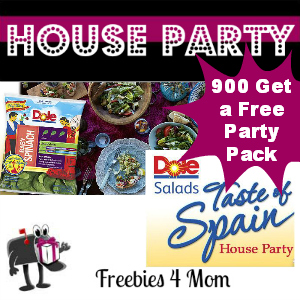 Free House Party: Dole Salads Taste of Spain