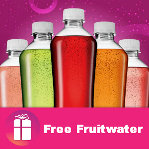 Freebie Fruitwater at Kroger