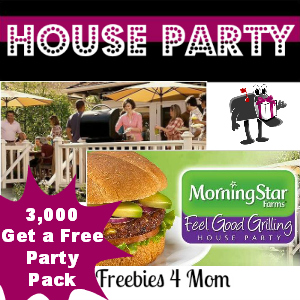 Free House Party: MorningStar Farms Feel Good Grilling