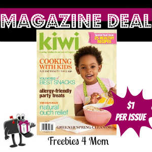 Deal $5.99 for Kiwi Magazine
