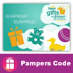 Free Pampers Code 10 points