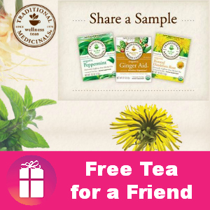 Freebie Traditional Medicinals Tea