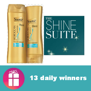 Sweeps Suave Shine Suite (13 Daily Winners)
