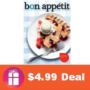 Deal $4.99 for Bon Appetit Magazine