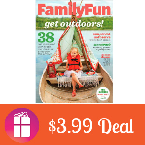 Deal $3.99 for Family Fun Magazine
