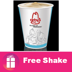 Free Shake at Arby's