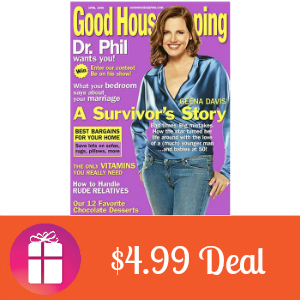 Deal $4.99 for Good Housekeeping Magazine