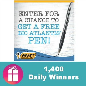Sweeps Bic Pen Giveaway