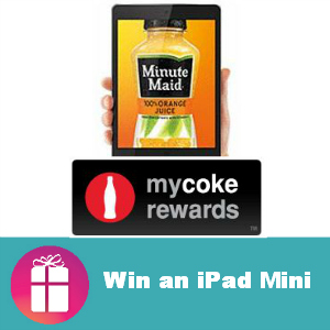 Sweeps My Coke Rewards Win an iPad Mini