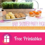 *Expired* Free Baby Shower Printable Party Pack - Freebies 4 Mom