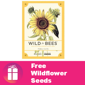 Free Burt's Bees Wildflower seeds