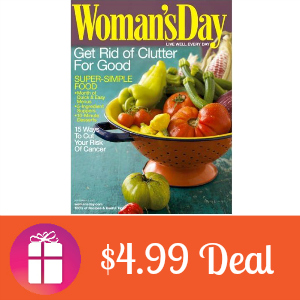 Deal $4.99 for Woman's Day Magazine