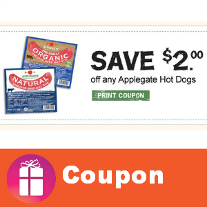 Save $2 on Applegate Hot Dogs