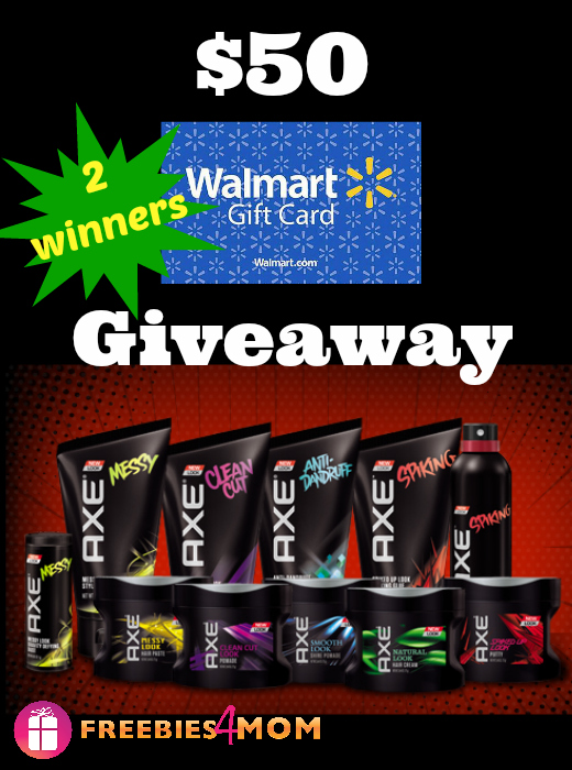 AXE Hair $50 Gift Card Giveaway
