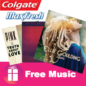 Freebie Fresh Beats for Summer from Colgate MaxFresh