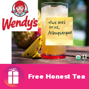 Free Honest Tea at Wendy's