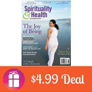 Deal $4.99 for Spirituality & Health Magazine
